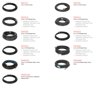 Fill-Rite Fuel Hoses by Barksdale Oils (804) 732-2181